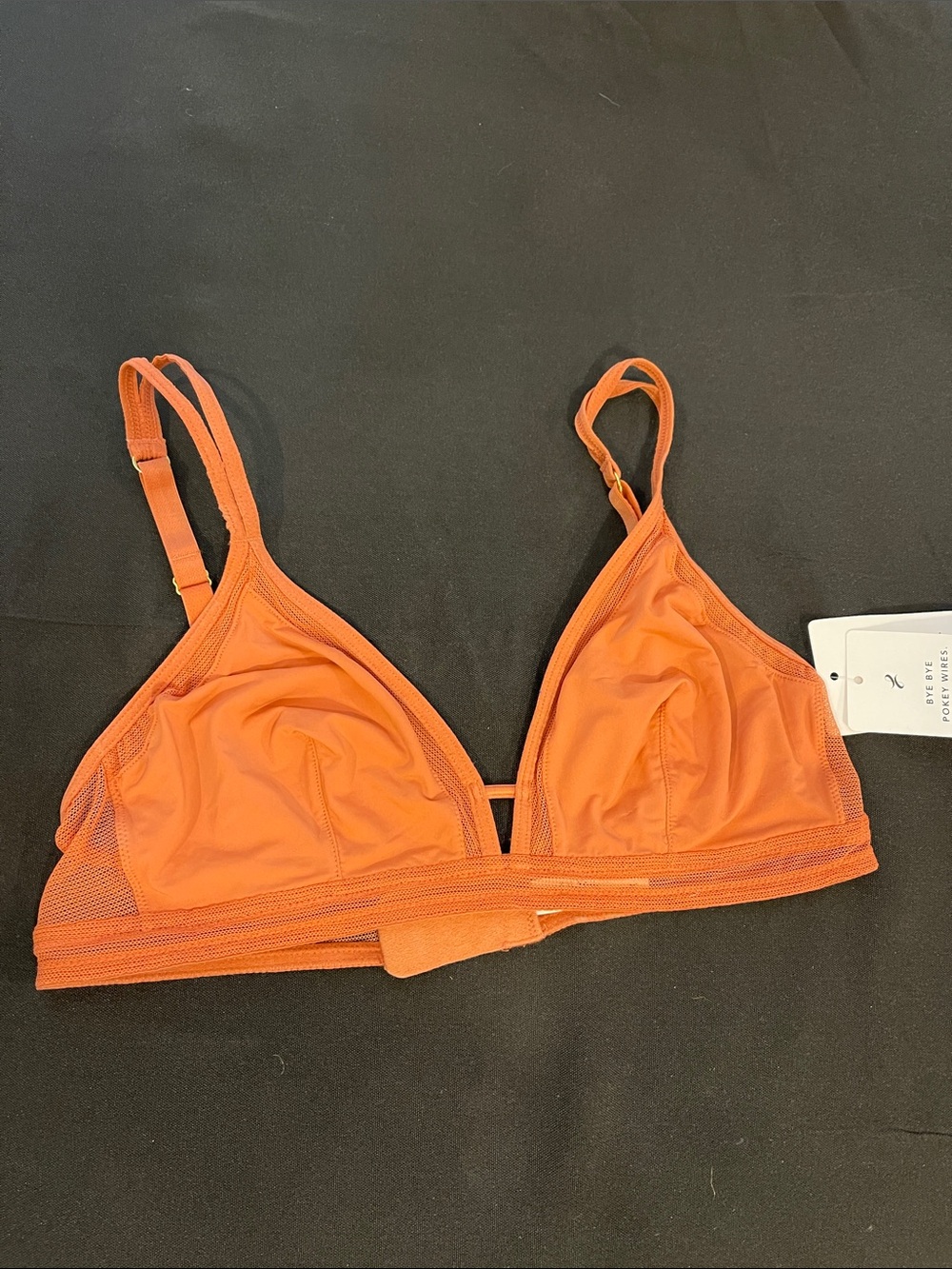 Lively light Rust Triangle Bralette